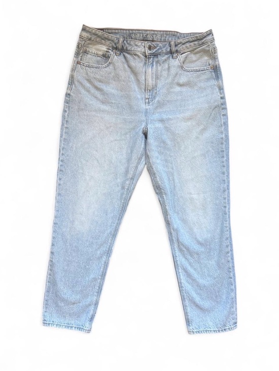 American Eagle Outfitters Denim - American Eagle Women’s Size 14 Regular Mom Jeans Light Wash High Rise Denim
